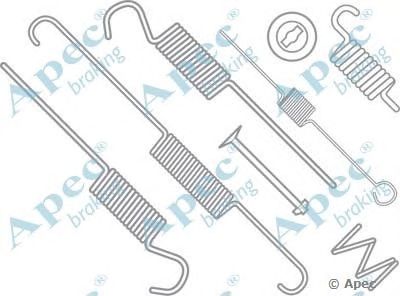 APEC BRAKING kit719 -  Комплектующие, тормозная колодка